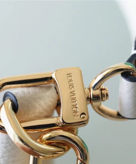 Alternative view of Louis Vuitton Bagatelle Monogram Empreinte Creme Beige For Women, Women's Handbags, Shoulder And Crossbody Bags 22cm/8.7in LV M46099