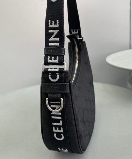 Alternative view of Celine Medium Ava Bag With Celine Strap Black For Women 9in/23cm 196962DLM.38SI