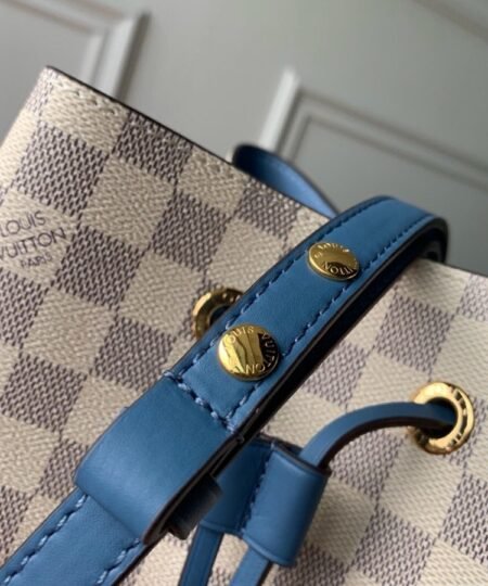 Alternative view of Louis Vuitton NeoNoe MM Bucket Bag Damier Azur Canvas Bleuet Blue For Women, Women's Handbags, Shoulder And Crossbody Bags 10.2in/26cm LV N40153
