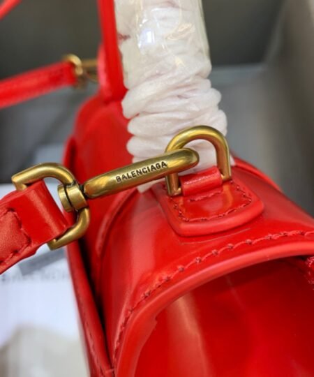 Alternative view of Balenciaga Hourglass XS Handbag In Red, For Women, Women's Bags 7.4in/19cm