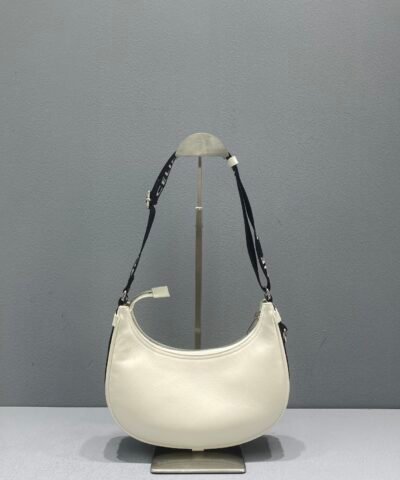 Celine Medium Ava Bag With Celine Strap White For Women 9in/23cm