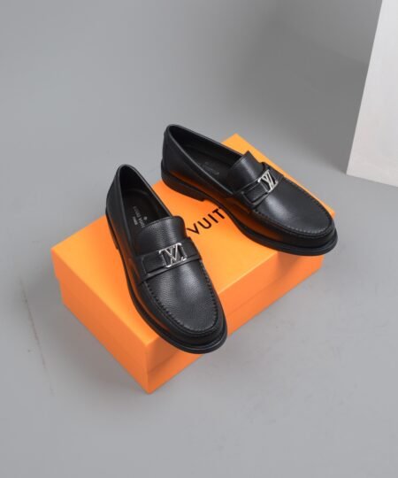 Louis Vuitton Monte Carlo Mocassin Black For Men LV