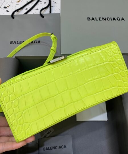 Alternative view of Balenciaga Hourglass Small Handbag In Light Green, For Women, Women's Bags 9in/23cm