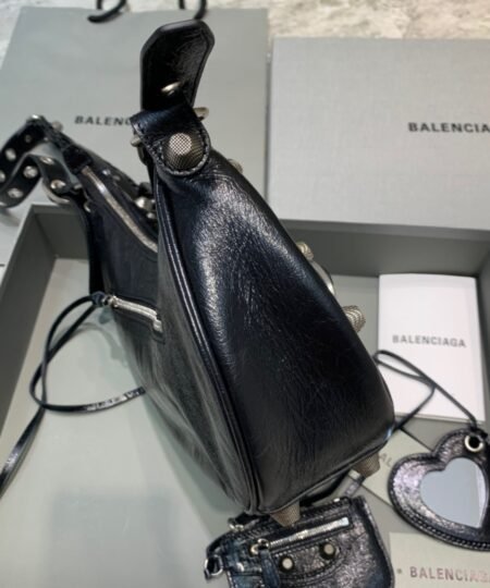 Alternative view of Balenciaga Le Cagole XS Shoulder Bag In Black, For Women, Women's Bags 13in/33cm