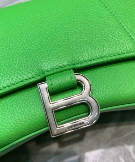 Alternative view of Balenciaga Hourglass Small Handbag In Green, For Women, Women's Bags 9in/23cm