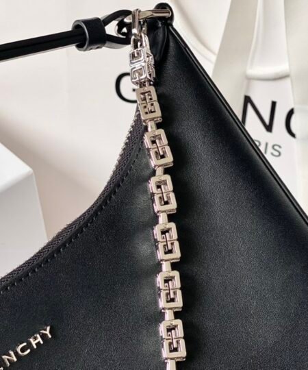 Alternative view of Givenchy Medium Moon Cut Out Bag Black For Women, Women's Handbags, Shoulder Bags 11.8in/30cm GVC BB50LWB1A4-001