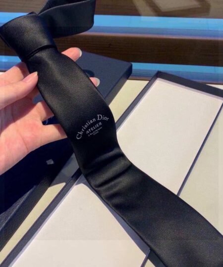 Alternative view of Dior 'Christian Dior Atelier' Tie Black Silk Dior Men Tie 21C1047A0593_C988