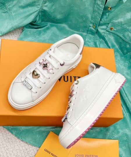Alternative view of Louis Vuitton Women's Time Out Sneaker Pink For Women LV 1AADNC