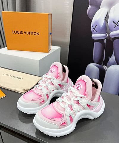 Louis Vuitton Women's LV Archlight Sneaker Pink For Women LV 1A9RUV