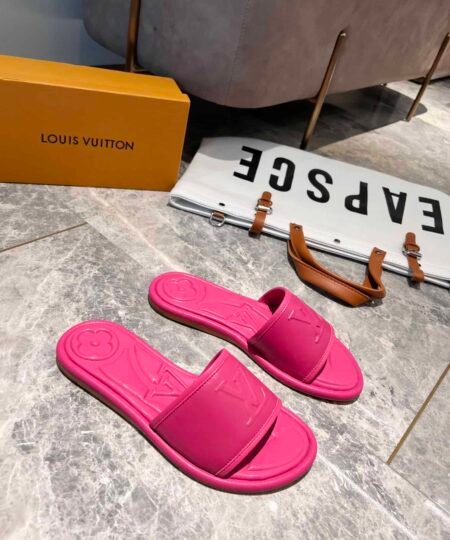 Alternative view of Louis Vuitton Women's Magnetic Flat Mule Fuchsia Pink For Women LV 1AA1MN