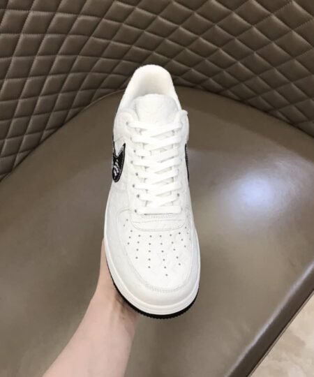 Alternative view of Louis Vuitton And Nike “Air Force 1” By Virgil Abloh White-Black For Men, Men's Shoes