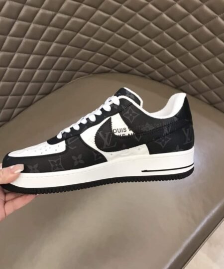Alternative view of Louis Vuitton And Nike Air Force 1 By Virgil Abloh Black-White For Men