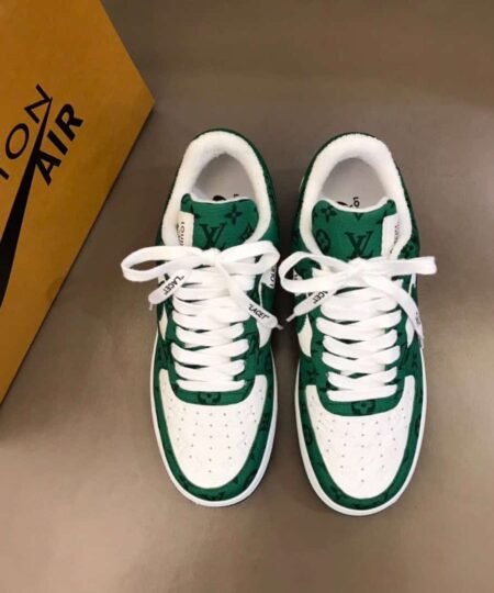 Alternative view of Louis Vuitton And Nike “Air Force 1” By Virgil Abloh White/Gym Green For Men, Men's Shoes 1A9V9U