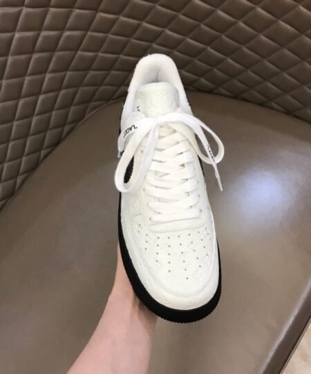 Alternative view of Louis Vuitton And Nike “Air Force 1” By Virgil Abloh White-Black For Men, Men's Shoes