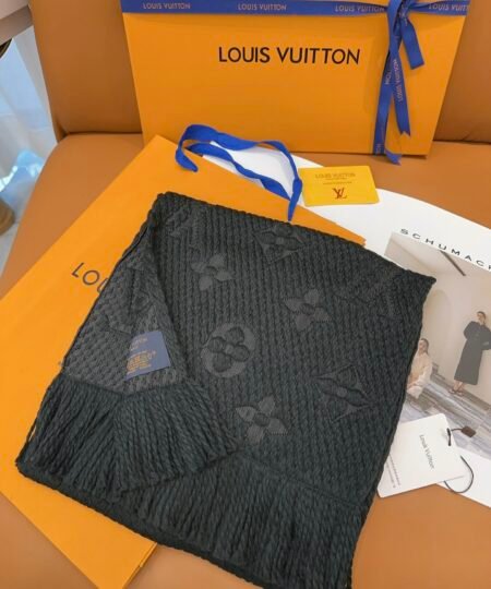 Louis Vuitton Scarf Black For Women