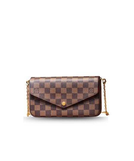 Louis Vuitton Felicie Pochette Brown For Women 21cm / 8.3in N63032
