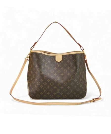 Louis Vuitton Delightful PM Monogram Canvas Natural For Women, Women's Handbags, Shoulder Bags 33cm LV M40352