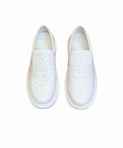 Louis Vuitton Beverly Hills Slip On White For Men 1AA7NQ
