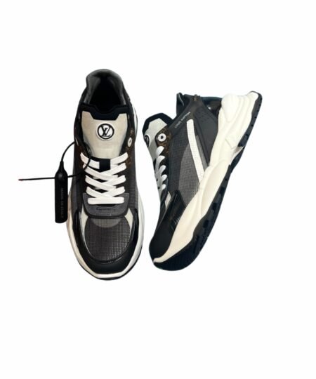 Louis Vuitton Run 55 Sneaker Black For Men