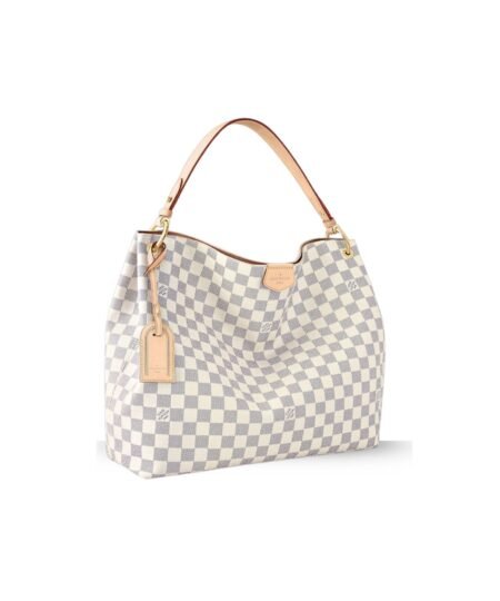 Alternative view of Louis Vuitton Graceful MM Damier Azur Bag For Women 41cm/ 16.1 In N42233