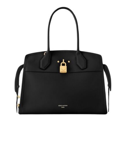 Louis Vuitton City Steamer Soft MM Black For Women 36cm/11.8in - M12005