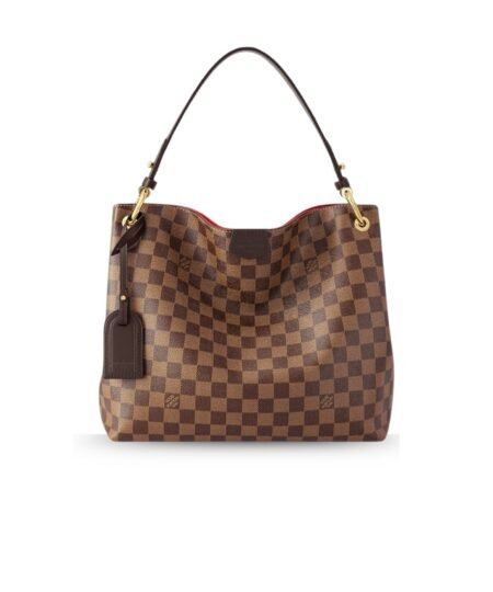 Louis Vuitton Graceful PM Damier Ebene For Women 35 Cm/ 13.8 In N44044