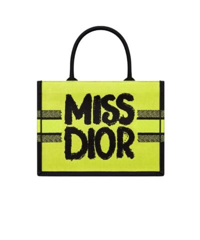 Dior Medium Book Tote Bag Two-Tone Green And Blue For Women 36cm/14in - M1296ZEZY_M07I