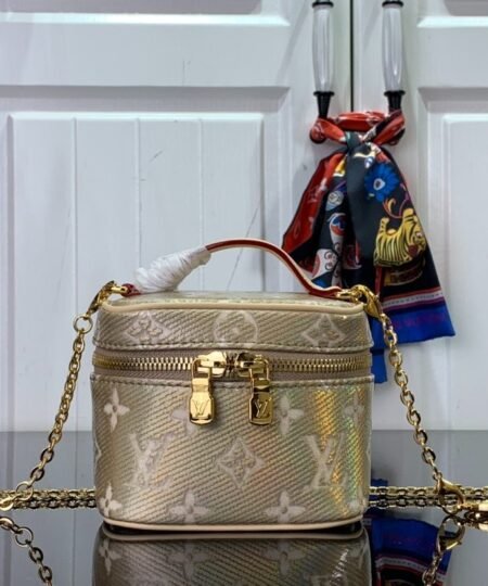 Alternative view of Louis Vuitton Micro Vanity Bag Gold Tone For Women 11cm/ 4.3 in M22920