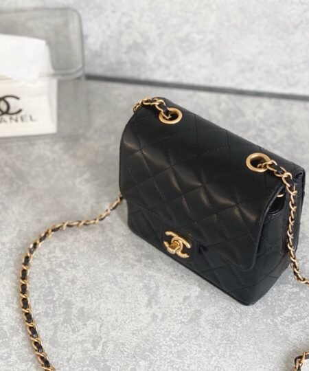 Alternative view of Chanel Mini Flap Bag With Handle Black For Women 6.6 in / 17 cm