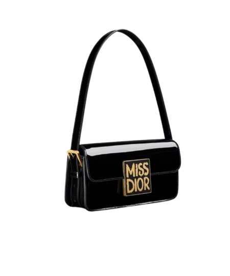 Alternative view of Miss Dior Flap Bag Black For Women 22cm/8.5in - M2610UWIS_M900