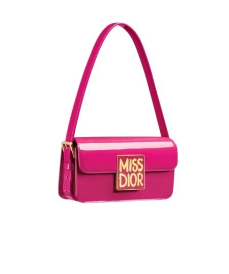 Alternative view of Miss Dior Flap Bag Fuchsia For Women 22cm/8.5in - M2610UWIS_M21F