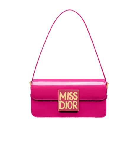 Miss Dior Flap Bag Fuchsia For Women 22cm/8.5in - M2610UWIS_M21F