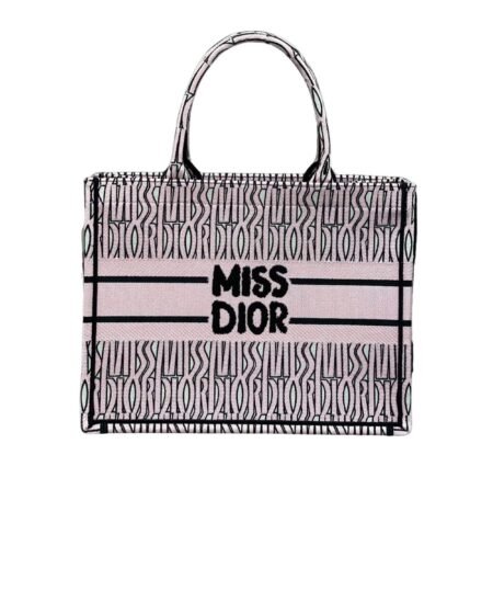 Dior Large Book Tote Bag Pink For Women 42cm/16.5in