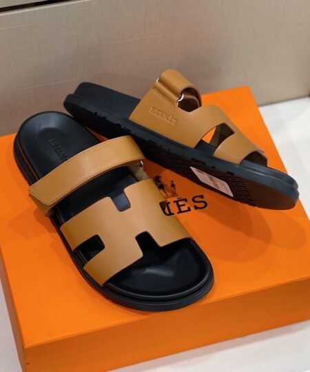 Alternative view of Hermes Takara Sandals Brown For Men