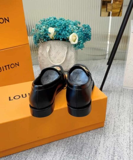 Alternative view of Louis Vuitton Women's Chess Flat Loafe Black And Beige For Women LV