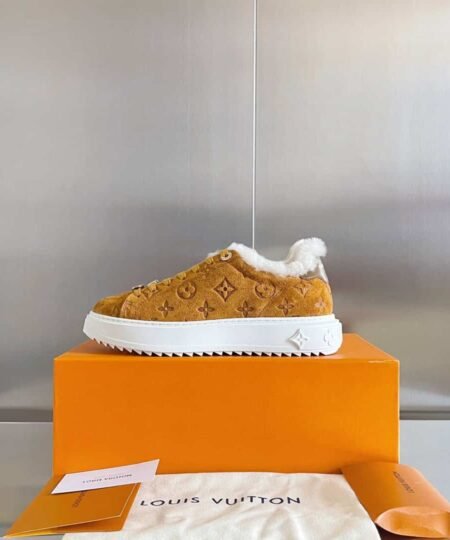 Alternative view of Louis Vuitton Women's Time Out Sneaker Brown For Women LV