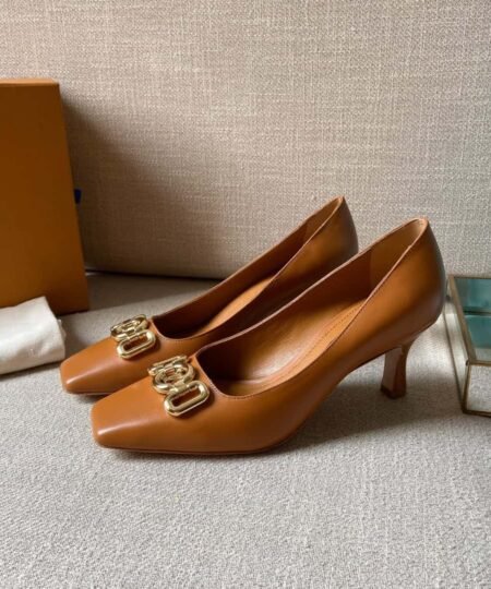 Louis Vuitton Women's Rotary Pump Brown For Women LV