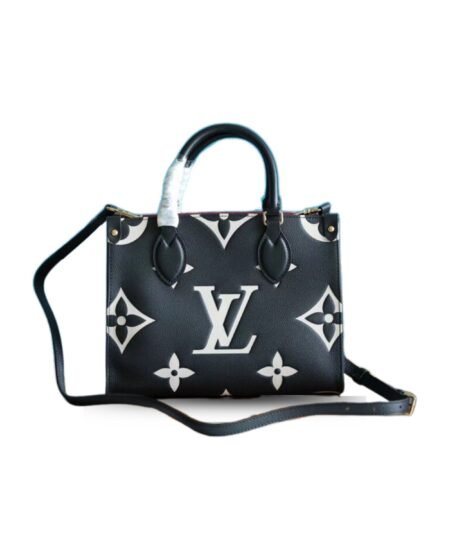 Louis Vuitton OnTheGo PM Tote Bag Black For Women 9.8in/25cm LV M45659