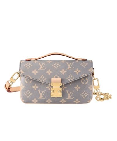 Louis Vuitton  Pochette Metis East West Trianon Grey For Women 22cm/8.5in - M12429