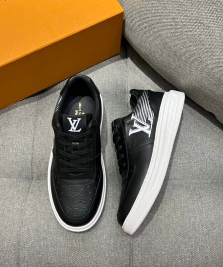 Alternative view of Louis Vuitton LV Rivoli Sneaker Check Black For Men
