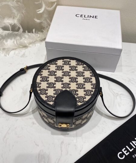 Alternative view of Celine Shocket Bag Black And White For Women 6.7in/17cm