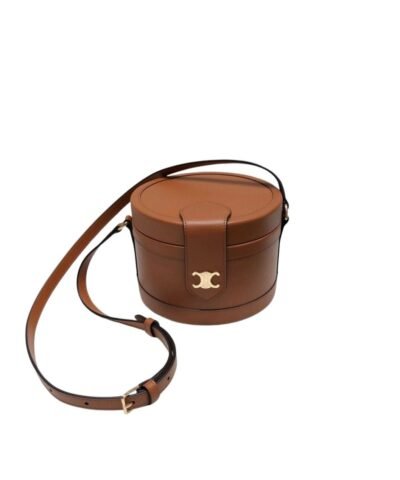 Celine Shocket Bag Brown For Women 6.7in/17cm