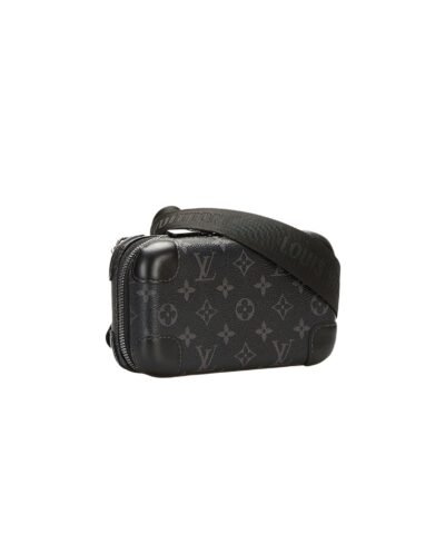 Louis Vuitton Smooth Horizon Clutch Black 21cm/ 8.3 in