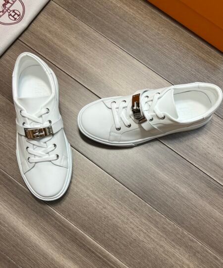 Hermes Casual Sneakers White For Men