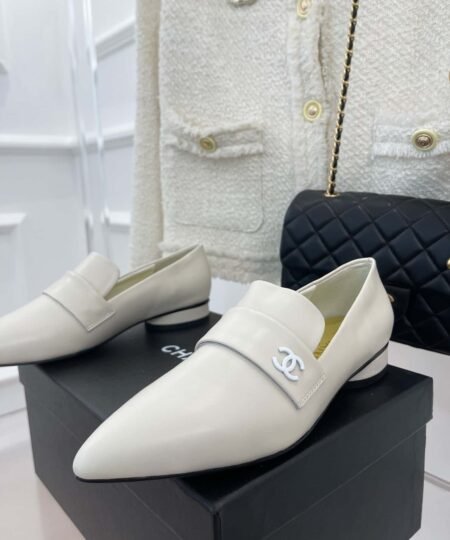 Alternative view of Chanel Women's Loafer With Logo White For Women