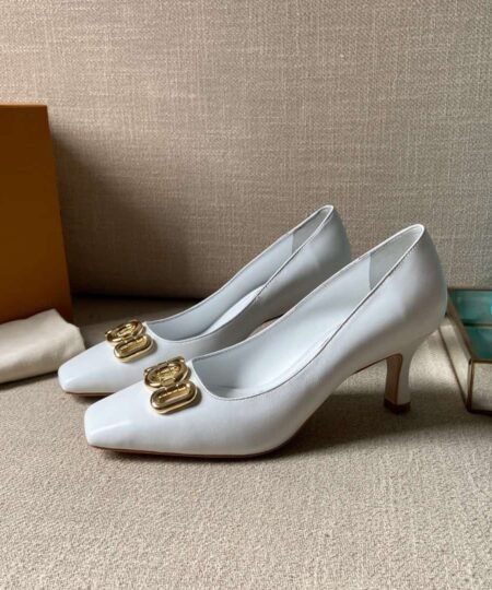 Louis Vuitton Women's Rotary Pump White For Women LV 1AAE2Y