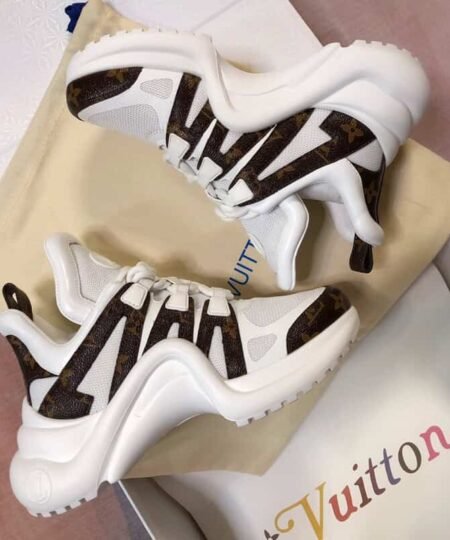 Alternative view of Louis Vuitton Women's LV Archlight Sneaker White For Women LV 1A43KV