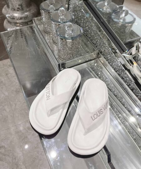 Alternative view of Louis Vuitton Women's The Pool Pillow Flat Comfort Thong White For Women LV 1AABFK