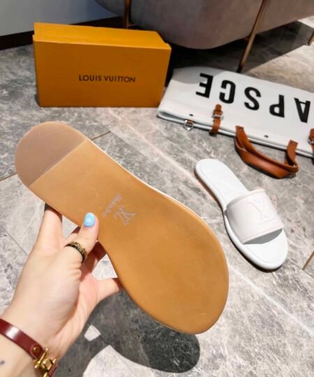 Alternative view of Louis Vuitton Women's Magnetic Flat Mule White For Women LV