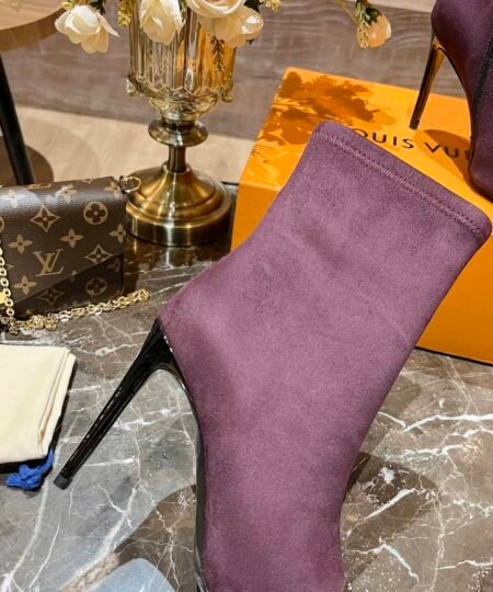 Alternative view of Louis Vuitton Women's Cherie Ankle Boots Violet Women LV